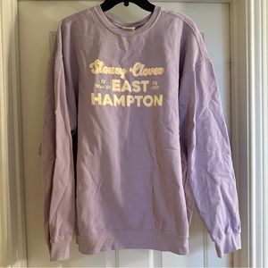Stoney Clover Lane East Hampton Sweatshirt Lilac